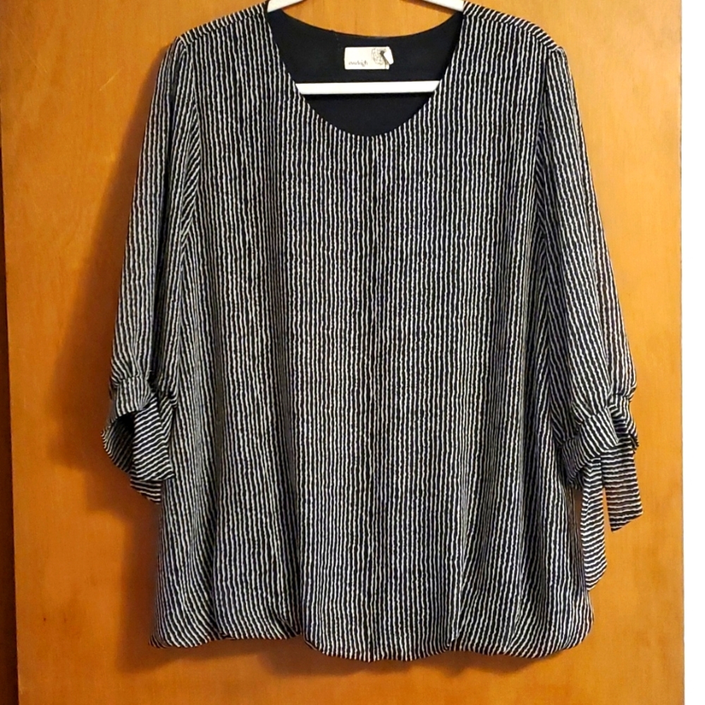 Tie sleeve Blouse